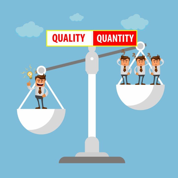 Prioritizing Quality Over Quantity: Key Differences Explained